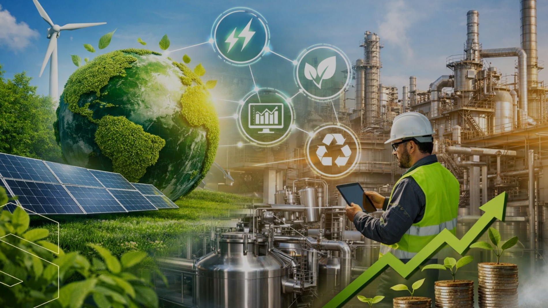 Sustentabilidade na Indústria: Como a Otimização de Processos Industriais Reduz Custos 